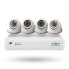 Комплект видеонаблюдения на 4 IP камеры 2MP для улицы GreenVision GV-IP-K-S30/04 - Изображение 1