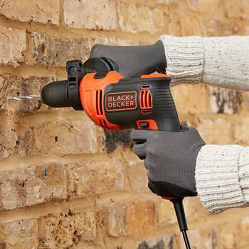 Дрель сетевая ударная BLACK+DECKER BEH550K - Изображение 3