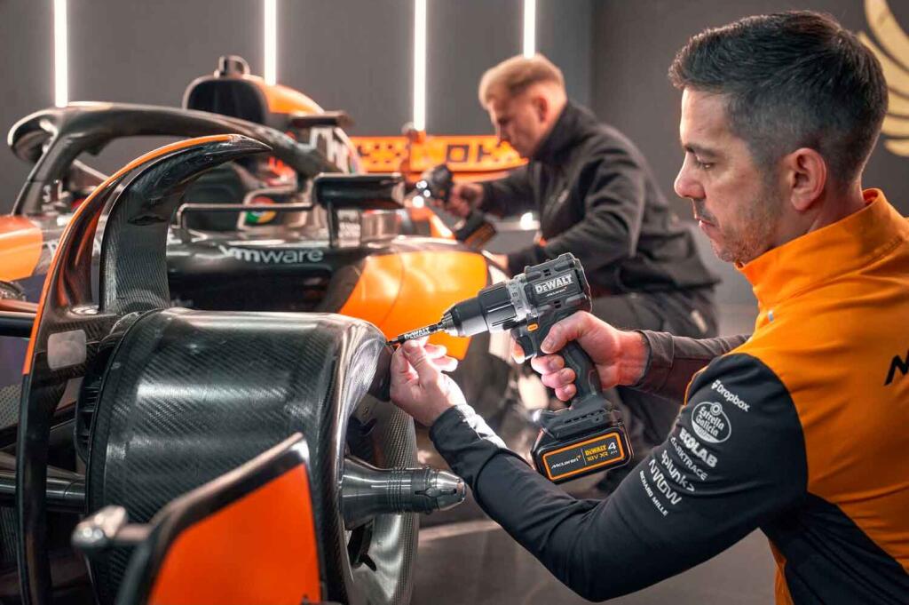 Дрель-шуруповёрт ударная McLaren F1 TEAM LIMITED EDITION DeWALT DCD85MM2T - Изображение 25