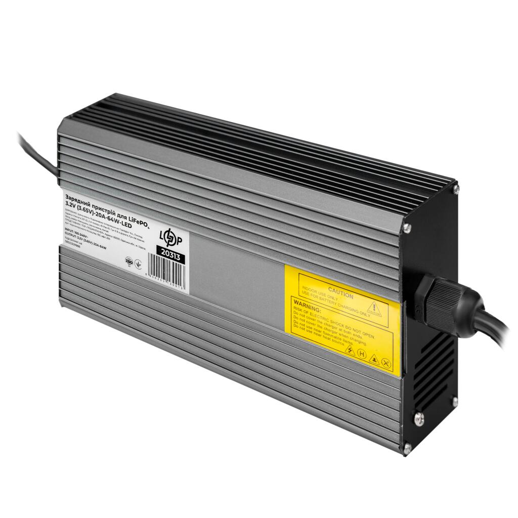 Зарядное устройство для LiFePO4 ячеек 3.2V (3.65V)-20A-64W-LED - Изображение 3