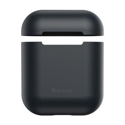 Чехол Baseus для наушников AirPods Черный (WIAPPOD-BZ01) - Изображение 4