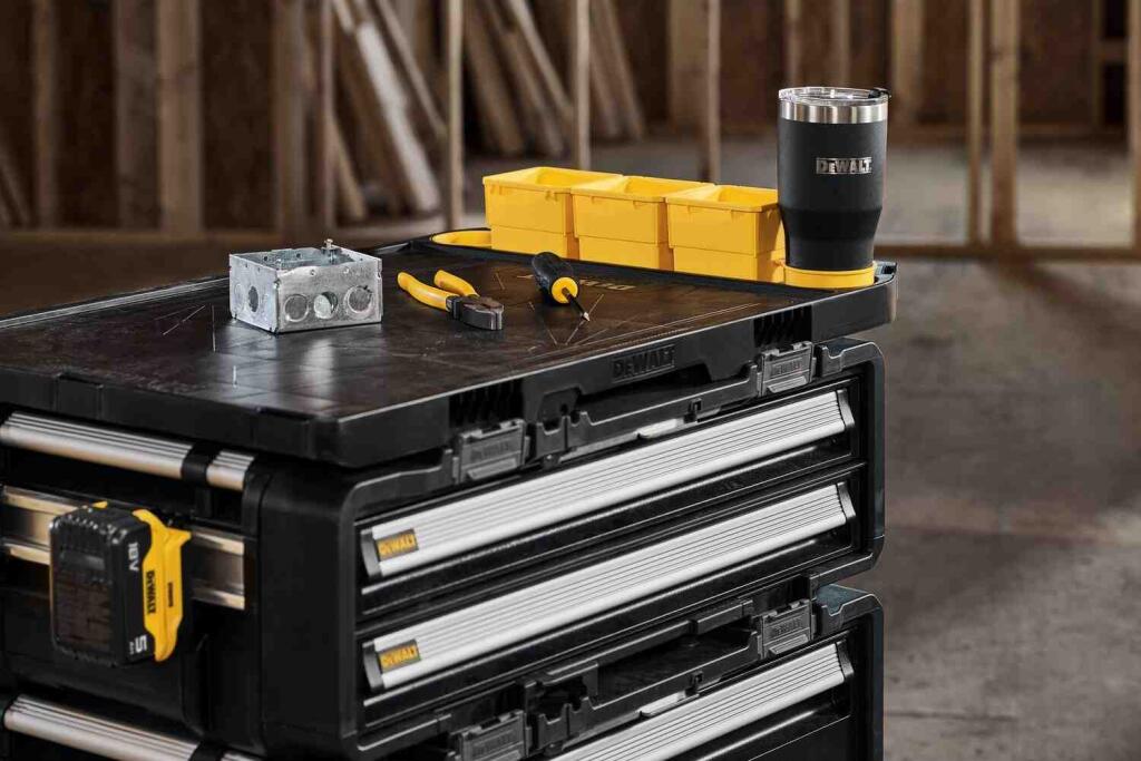 Рабочая станция 5 в 1 (комплект ящиков на тележке) TOUGHSYSTEM 2.0 DXL DeWALT DWST60510-1 - Изображение 10