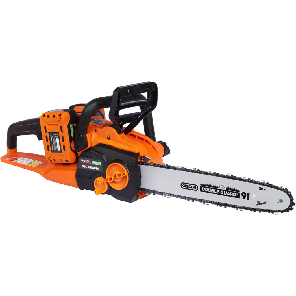 Пила ланцюгова акумуляторна SEQUOIA SBC4014BSO-E SBC4014BSO-E2W - Зображення 8