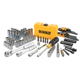 Набор головок, бит, ключей шестигранных 1/4 и 3/8, 108 предметов. DeWALT DWMT73801-1 DWMT73801-1