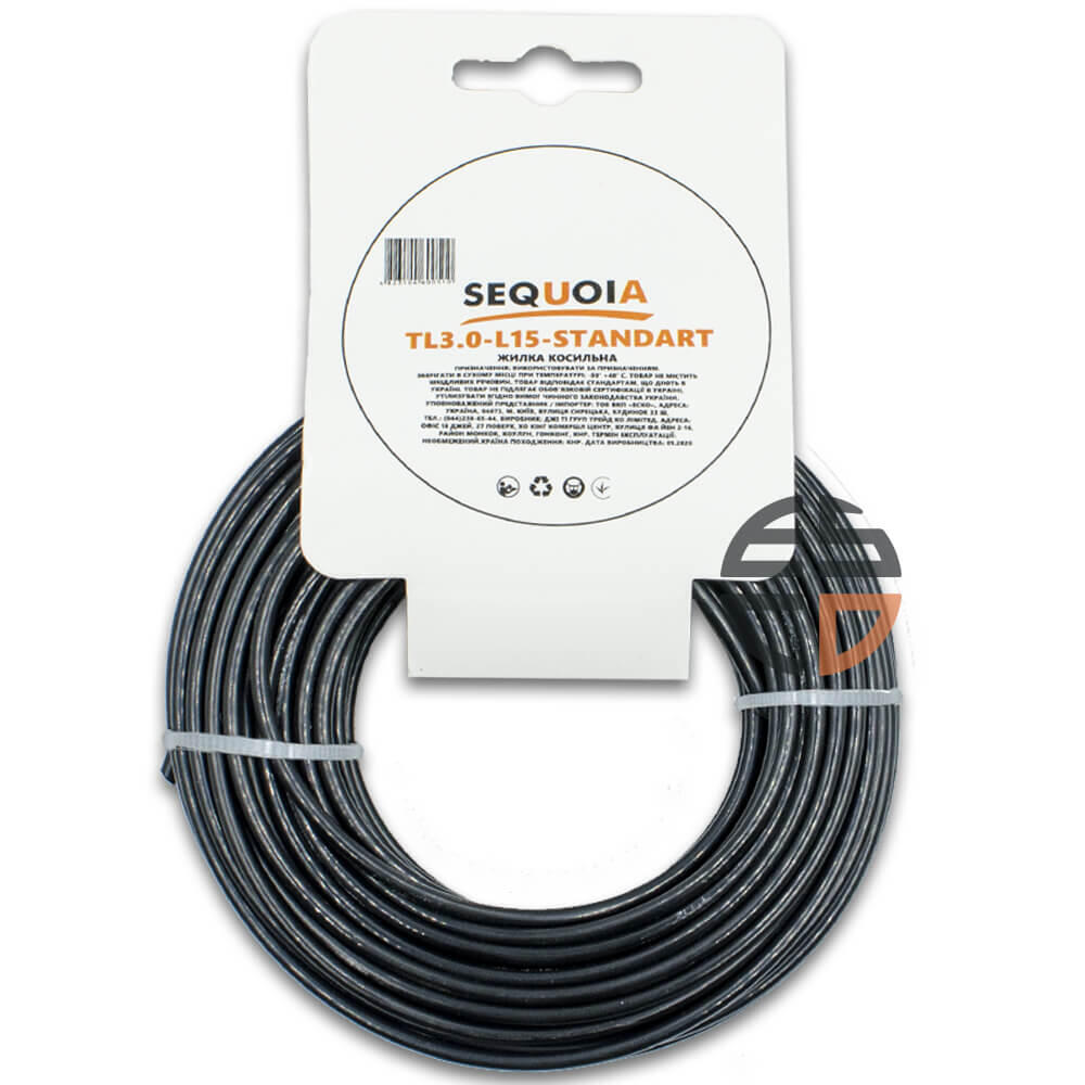 Косильная леска SEQUOIA TL3.0-L15-Standart - Изображение 2