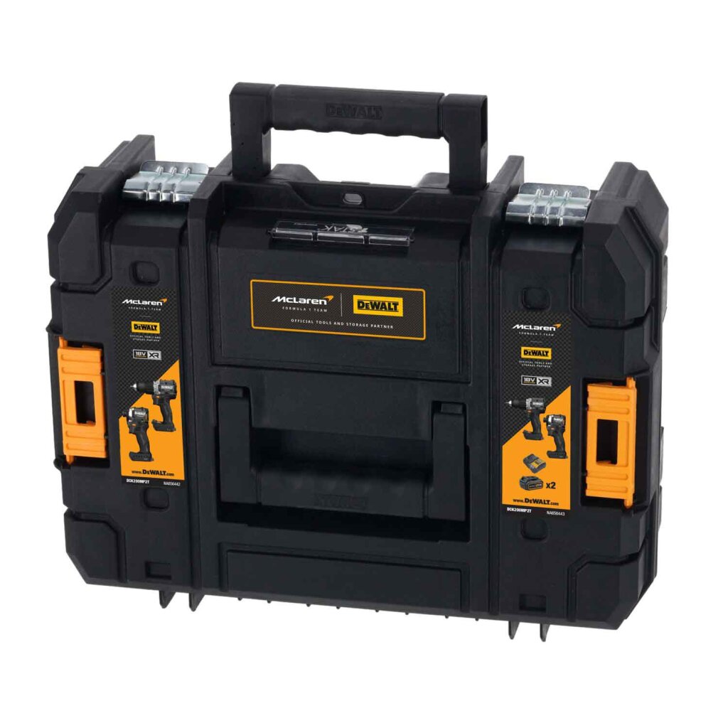 Набор из двух инструментов аккумуляторных бесщеточных McLaren F1 TEAM LIMITED EDITION DeWALT DCK200MP2T - Изображение 7