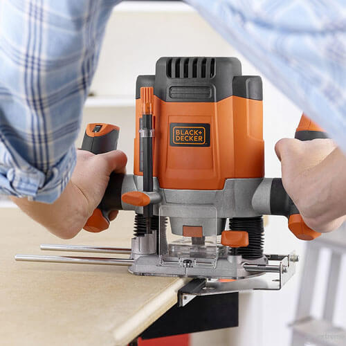 Фрезер сетевой BLACK+DECKER KW1200EKA KW1200EKA - Изображение 4