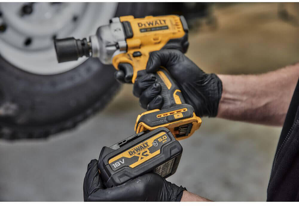 Гайковерт ударный аккумуляторный бесщёточный DeWALT DCF891N - Изображение 9
