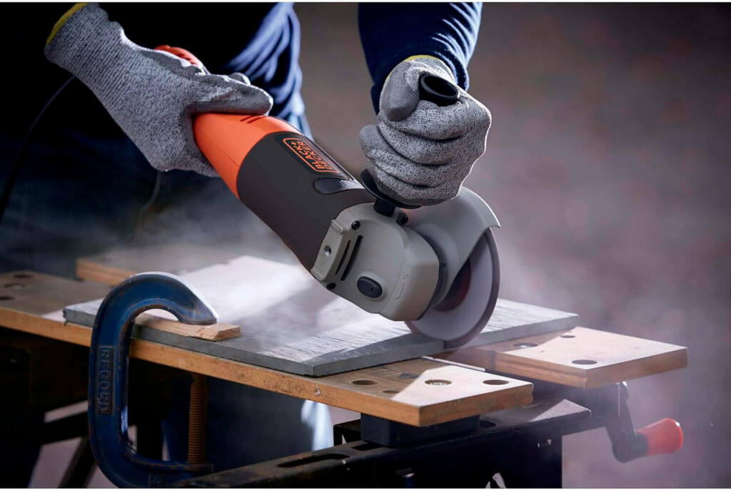 Шлифмашина угловая - болгарка сетевая BLACK+DECKER KG1202 KG1202 - Изображение 10