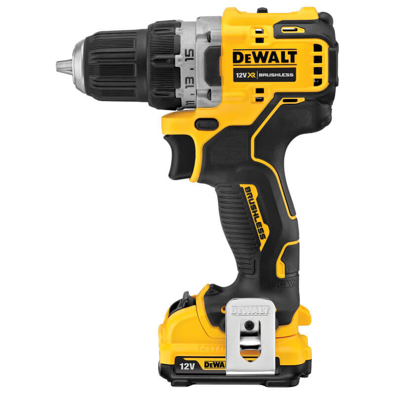 Дрель-шуруповерт аккумуляторная бесщёточная DeWALT DCD701D2 - Изображение 2