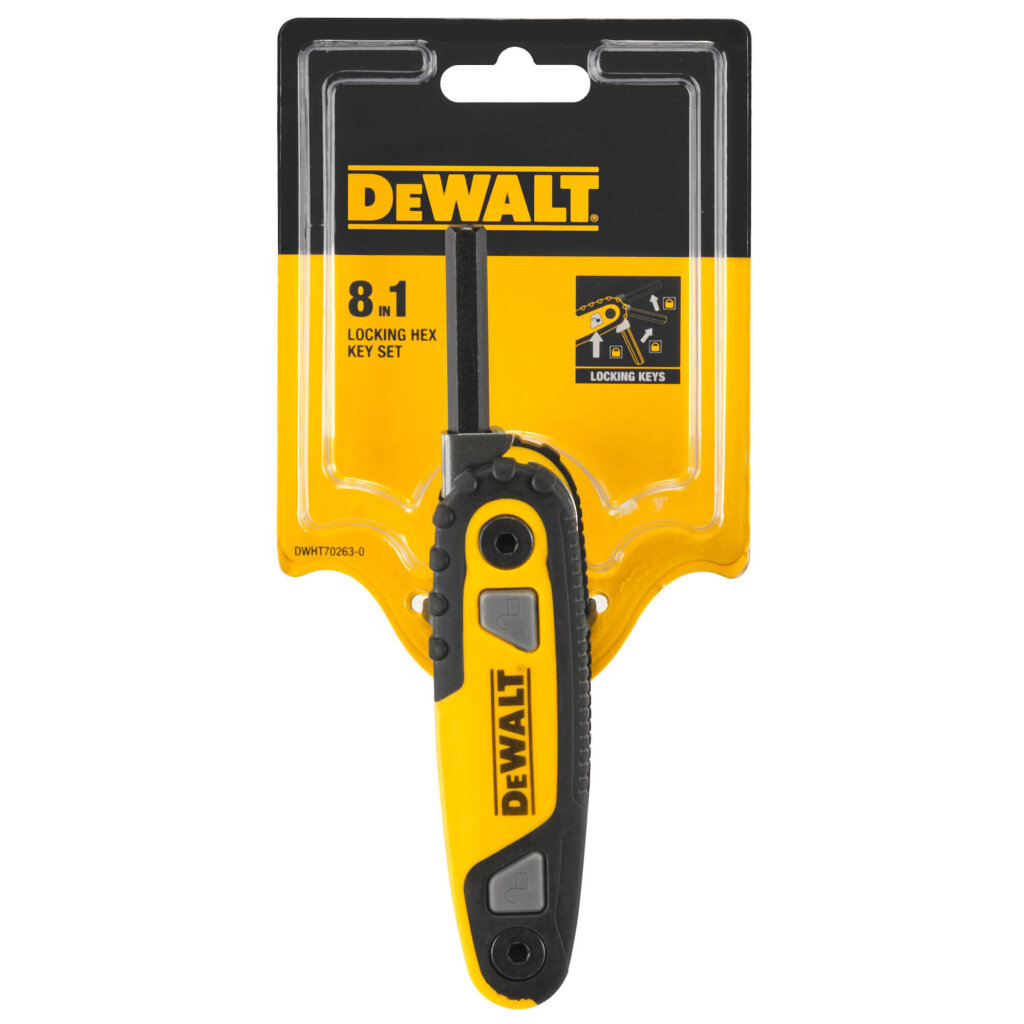 Набір шестигранних ключів метричних DeWALT DWHT0 DWHT0-70263 - Изображение 4