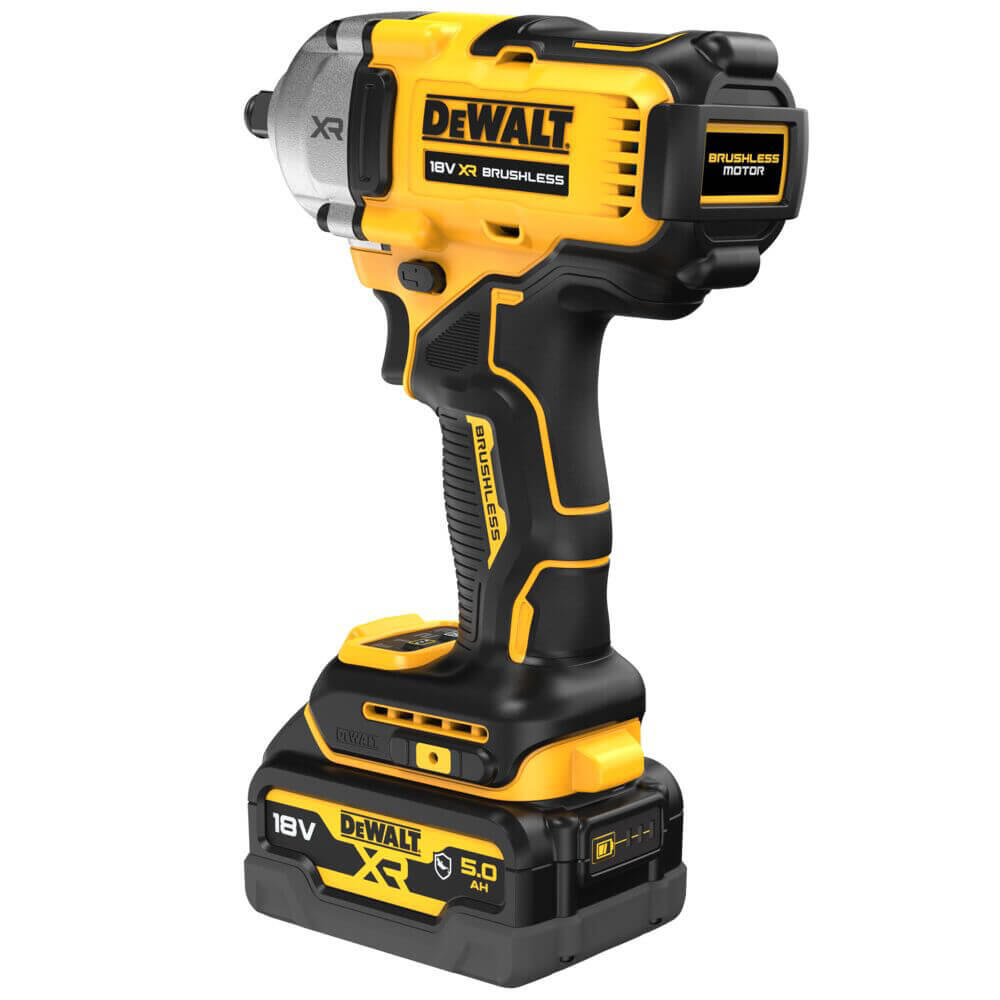 Гайковерт ударный аккумуляторный бесщёточный DeWALT DCF891P2G - Изображение 5