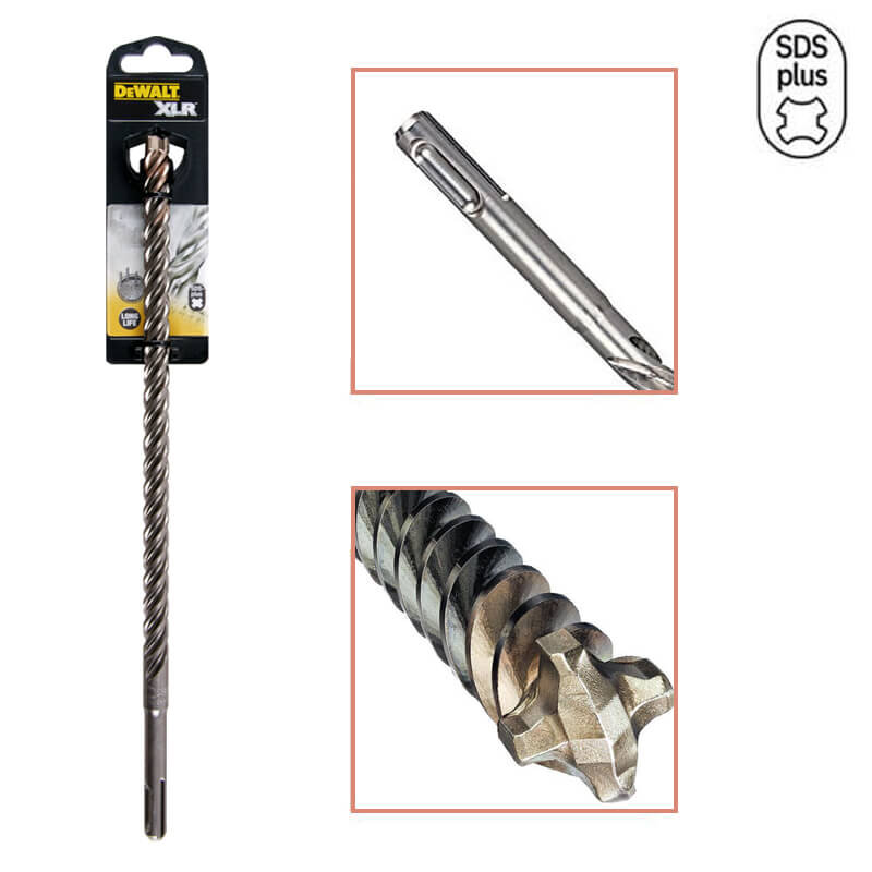 Бур SDS-Plus, XLR, 4 кромки, 5x110x50 мм DeWALT DT8907 DT8907 - Изображение 1