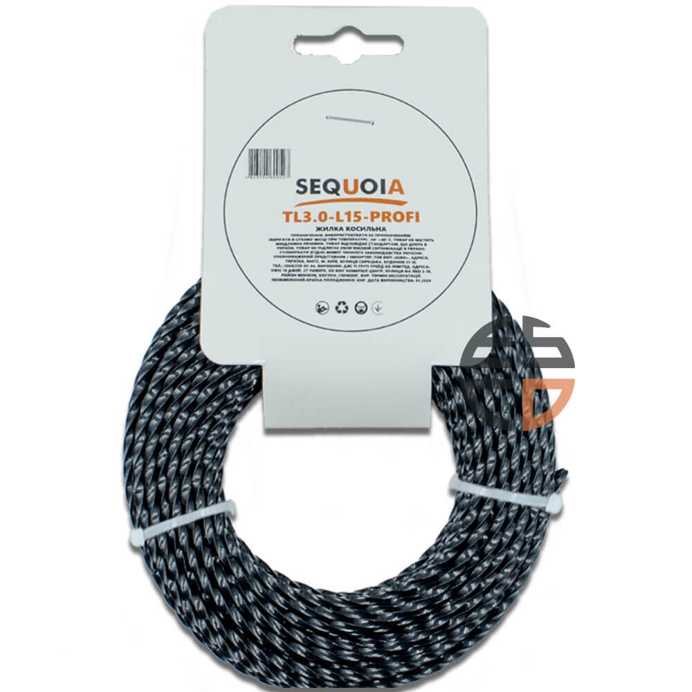 Косильная леска SEQUOIA TL3.0-L15-Profi - Изображение 2