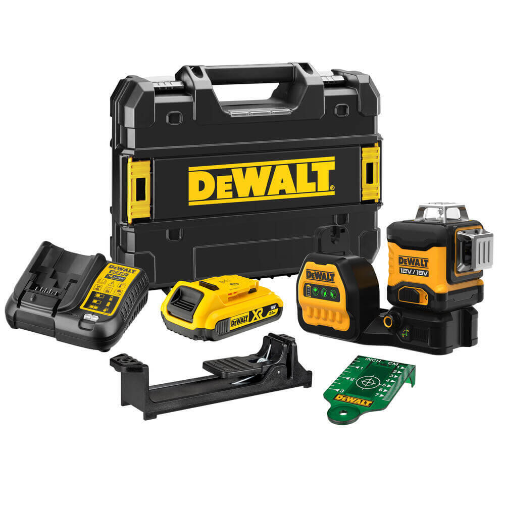 Уровень лазерный линейный DeWALT DCE089D1G18 DCE089D1G18 - Изображение 8