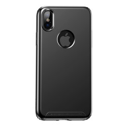 Чехол Baseus для iPhone X/Xs Soft Case Black (WIAPIPHX-SJ01)