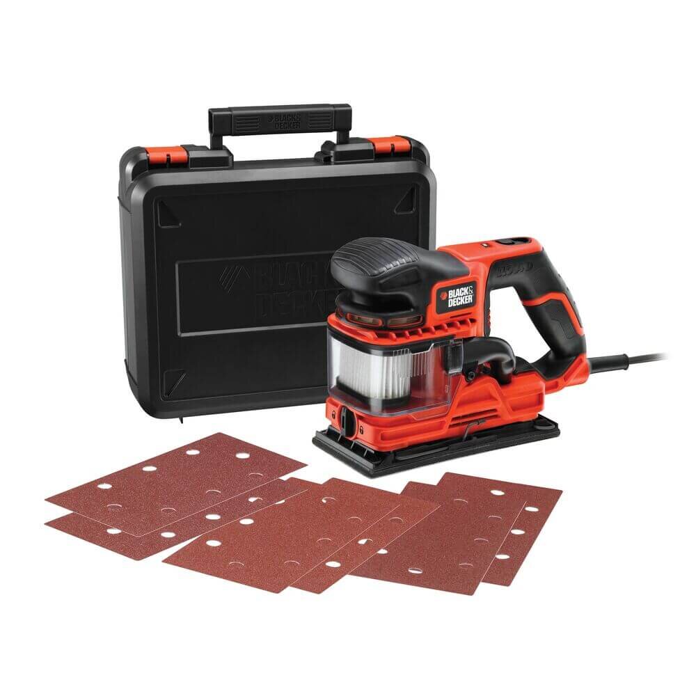 Шлифмашина вибрационная сетевая BLACK+DECKER KA330E KA330E - Изображение 3