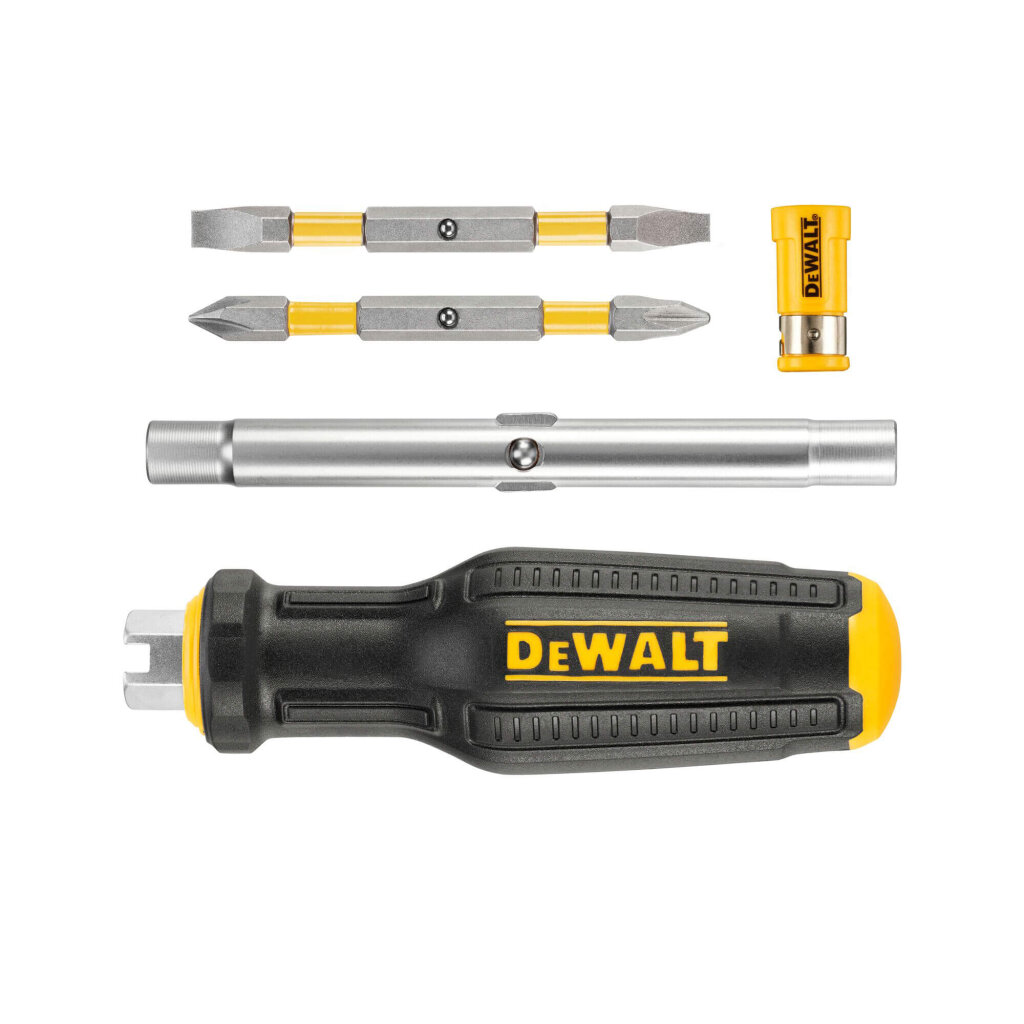 Отвертка - набор FULL FIT 6 Way с двумя сменными битами DeWALT DWHT66569-0 DWHT66569-0 - Изображение 3