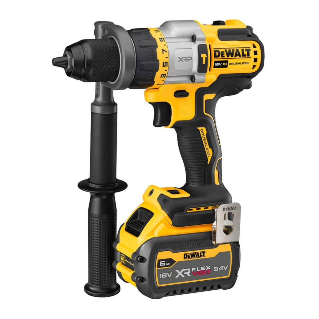 Дрель-шуруповерт аккумуляторная бесщеточная ударная DeWALT DCD999T1 - Изображение 2