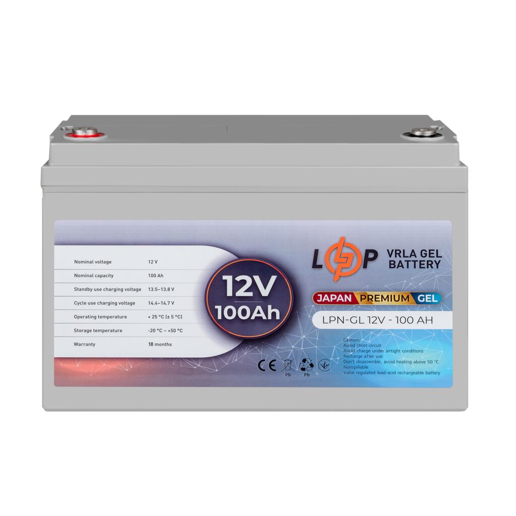 Аккумулятор гелевый LPN-GL 12V - 100 Ah (JAPAN) - Изображение 2