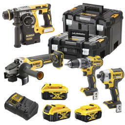 Набор из четырёх инструментов бесщеточных DeWALT DCK422P3T DCK422P3T