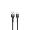 Кабель Remax Jany USB 2.0 to Type-C 2.4A 1M Чорний (RC-124a) - Зображення 1