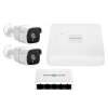 Комплект видеонаблюдения на 2 IP камеры 4MP для улицы/дома GreenVision GV-IP-K-W68/02 (Lite) - Изображение 2
