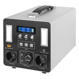 Многофункциональная портативная зарядная станция LP CHARGER MPPT 1000 Max (1000W, 960Wh)