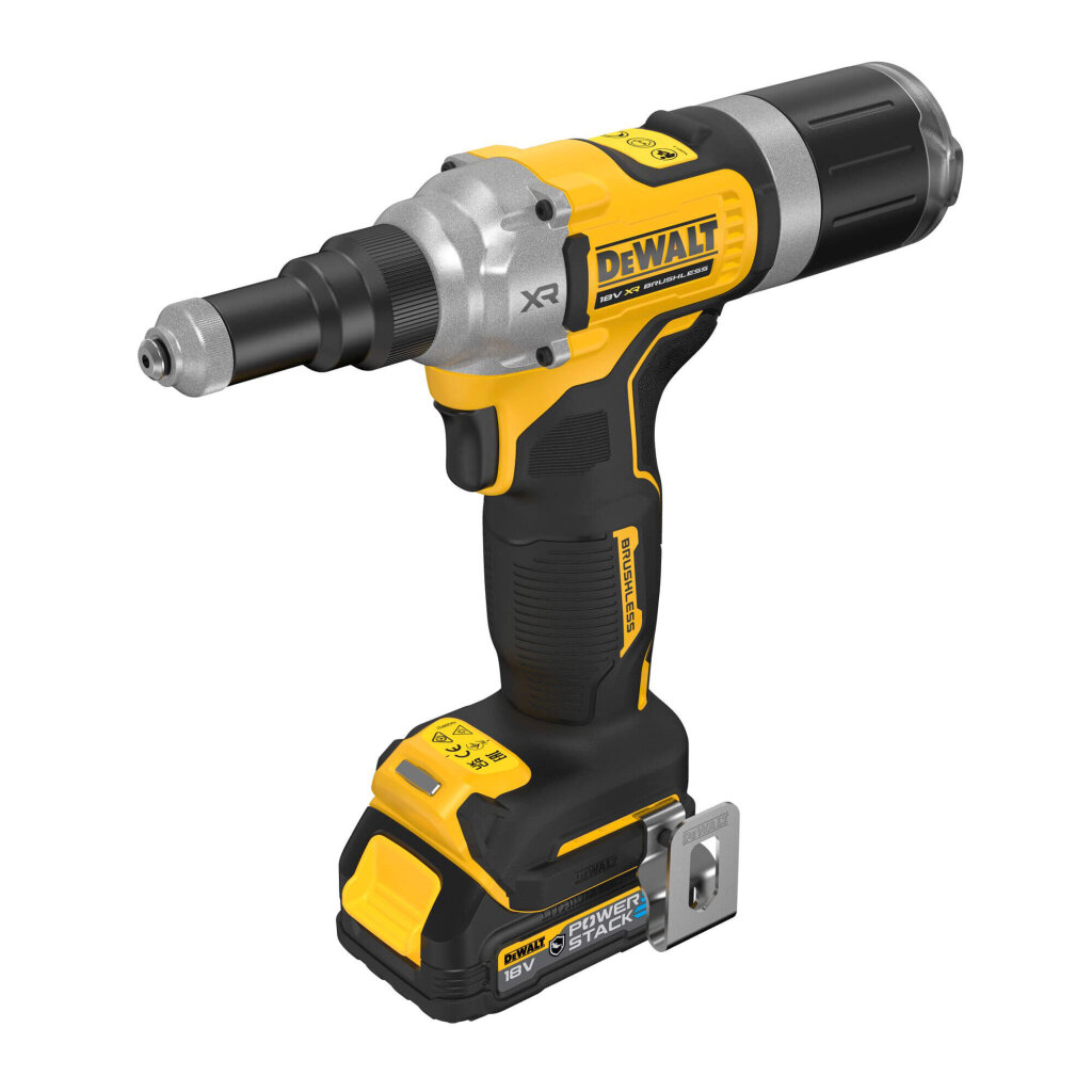 Заклёпочник аккумуляторный бесщёточный DeWALT DCF414E2GT DCF414E2GT - Изображение 3