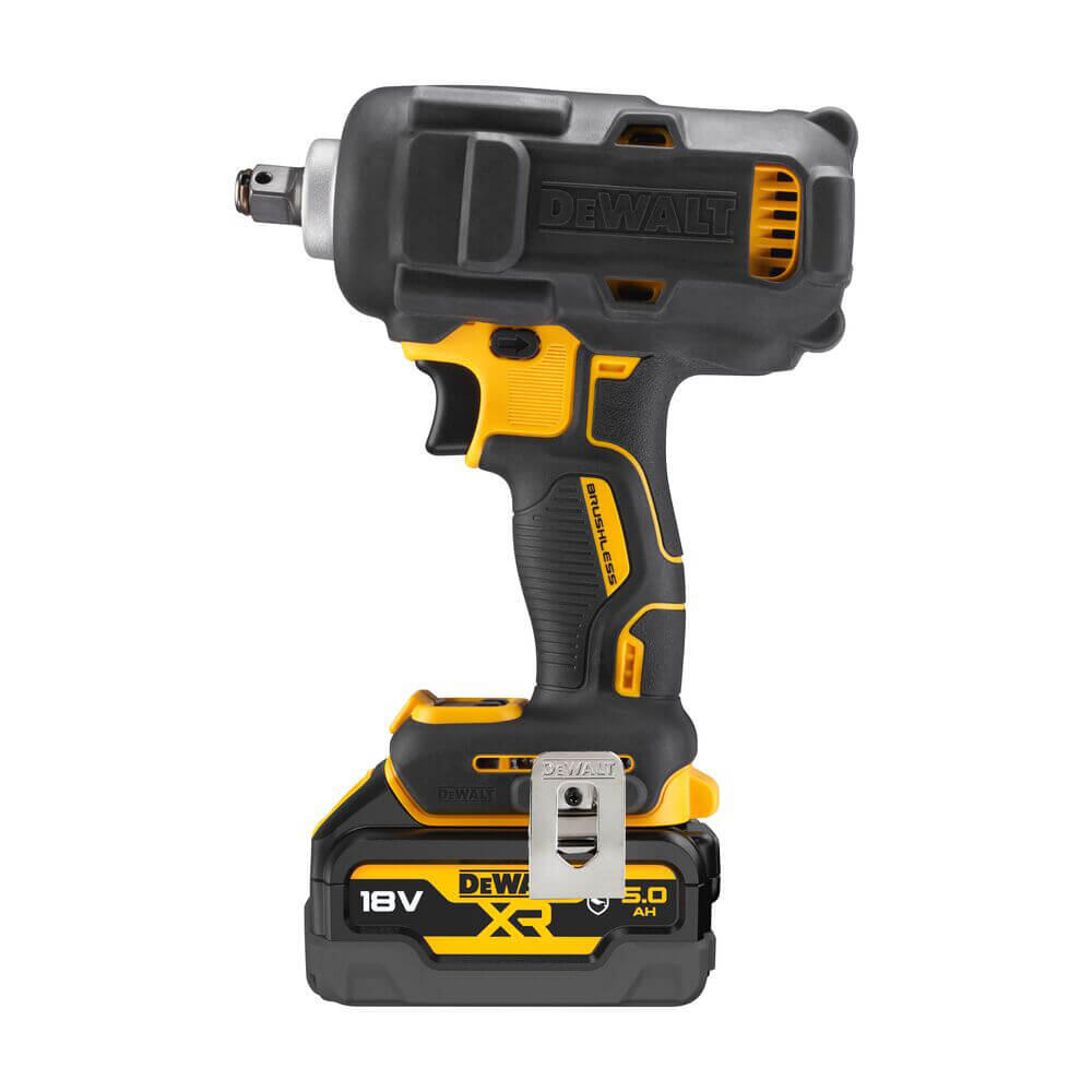 Гайковерт ударный аккумуляторный бесщёточный DeWALT DCF891P2G - Изображение 7