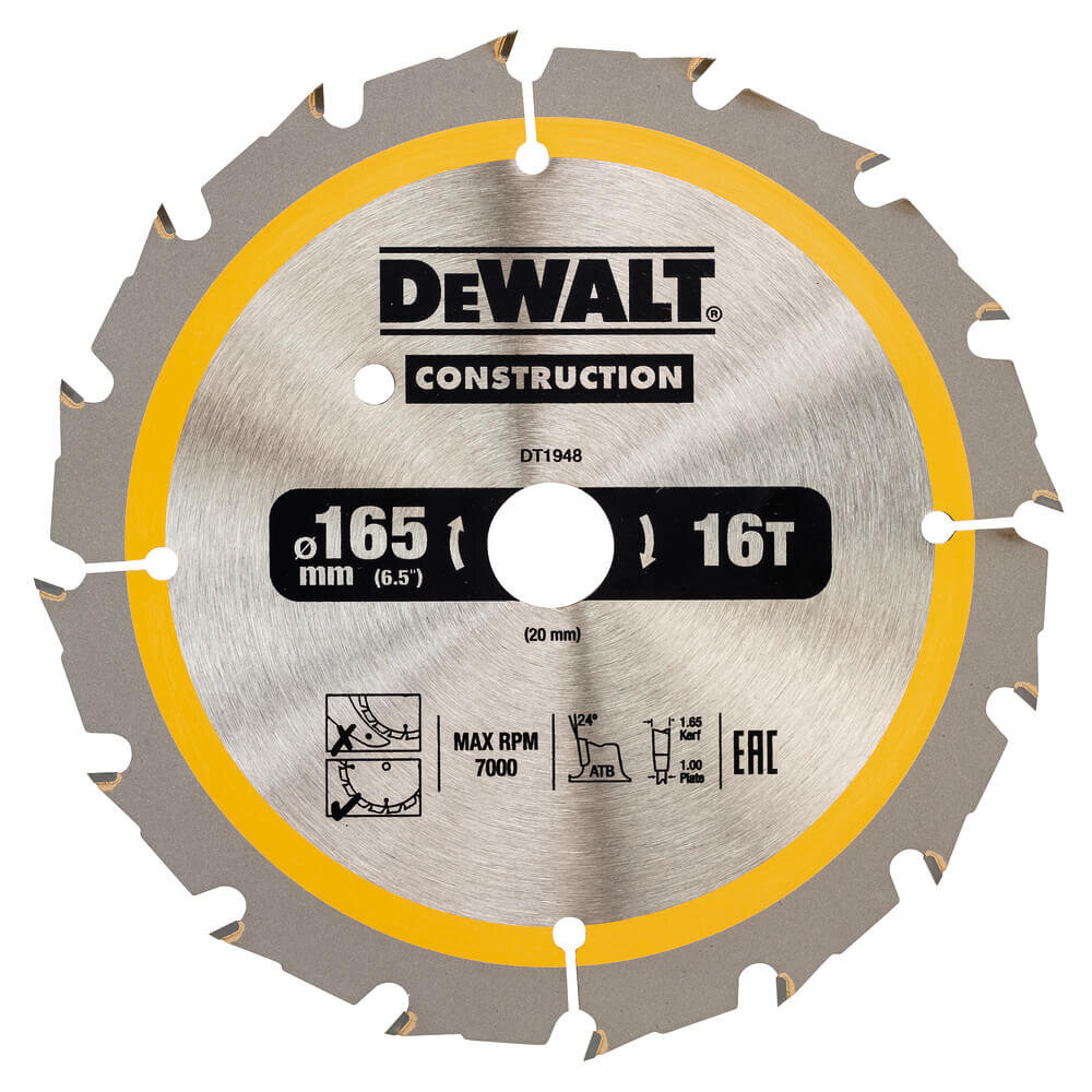 Диск пильный DeWALT DT1948 - Изображение 1