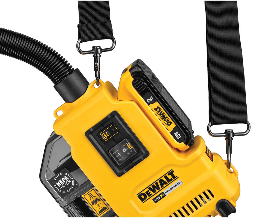 Пылесос аккумуляторный бесщеточный DeWALT DWH161N DWH161N - Изображение 4