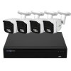 Комплект видеонаблюдения уличный на 4 цилиндрические камеры(LED подсветка) 5MP GV-K-E34/04 - Изображение 1