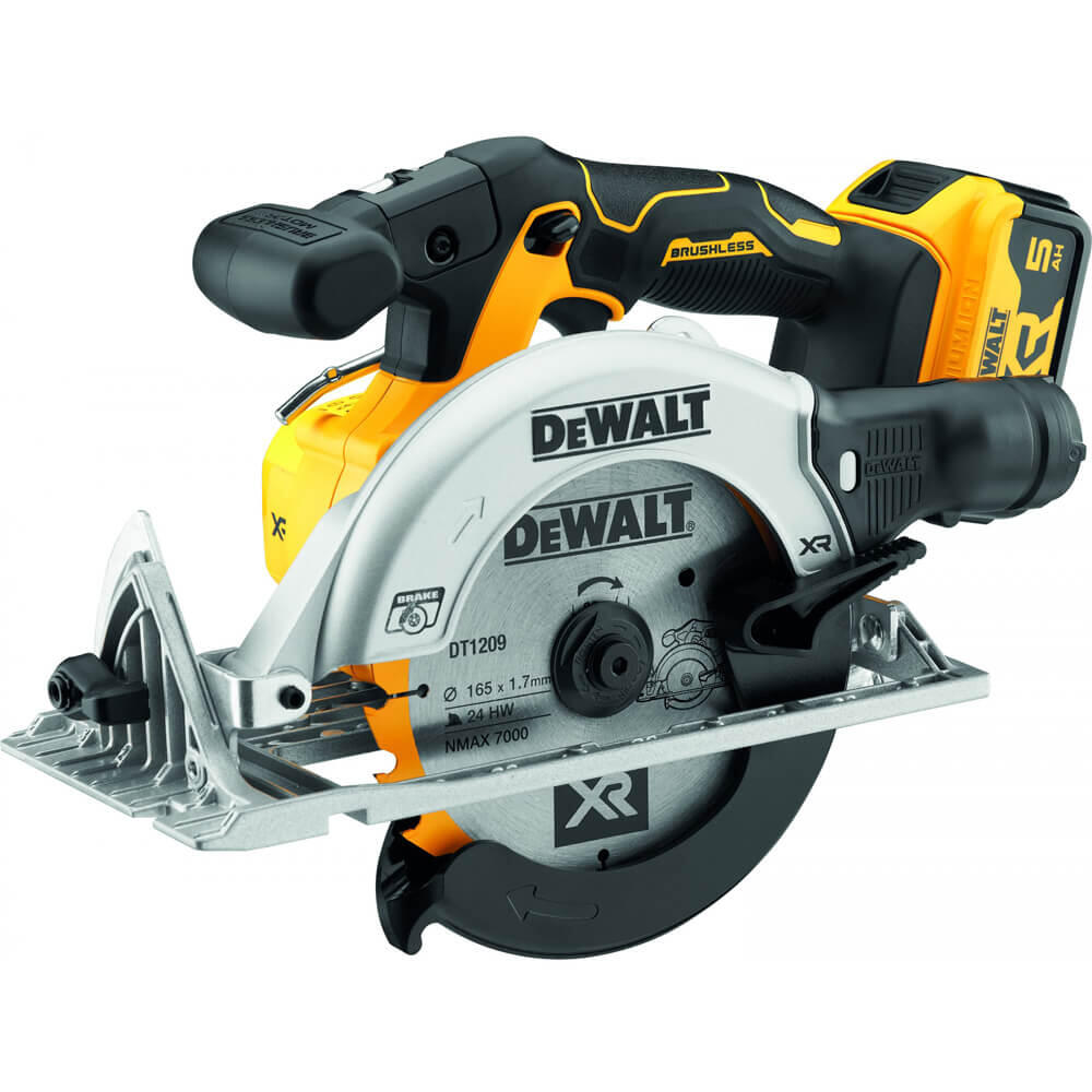 Пила дисковая аккумуляторная бесщёточная DeWALT DCS565P2 DCS565P2 - Изображение 2