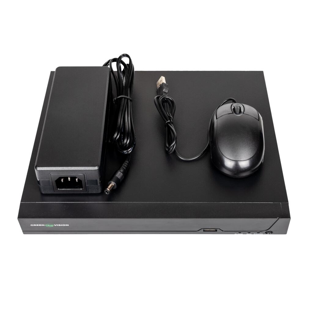 IP видеорегистратор 10-канальный 8MP NVR GreenVision GV-N-S024/08 (8POE) (Lite) - Изображение 5