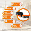 Комплект резервного питания LP(LogicPower) ИБП + литиевая (LiFePO4) батарея (UPS W3000 + АКБ LiFePO4 5888W) - Изображение 3