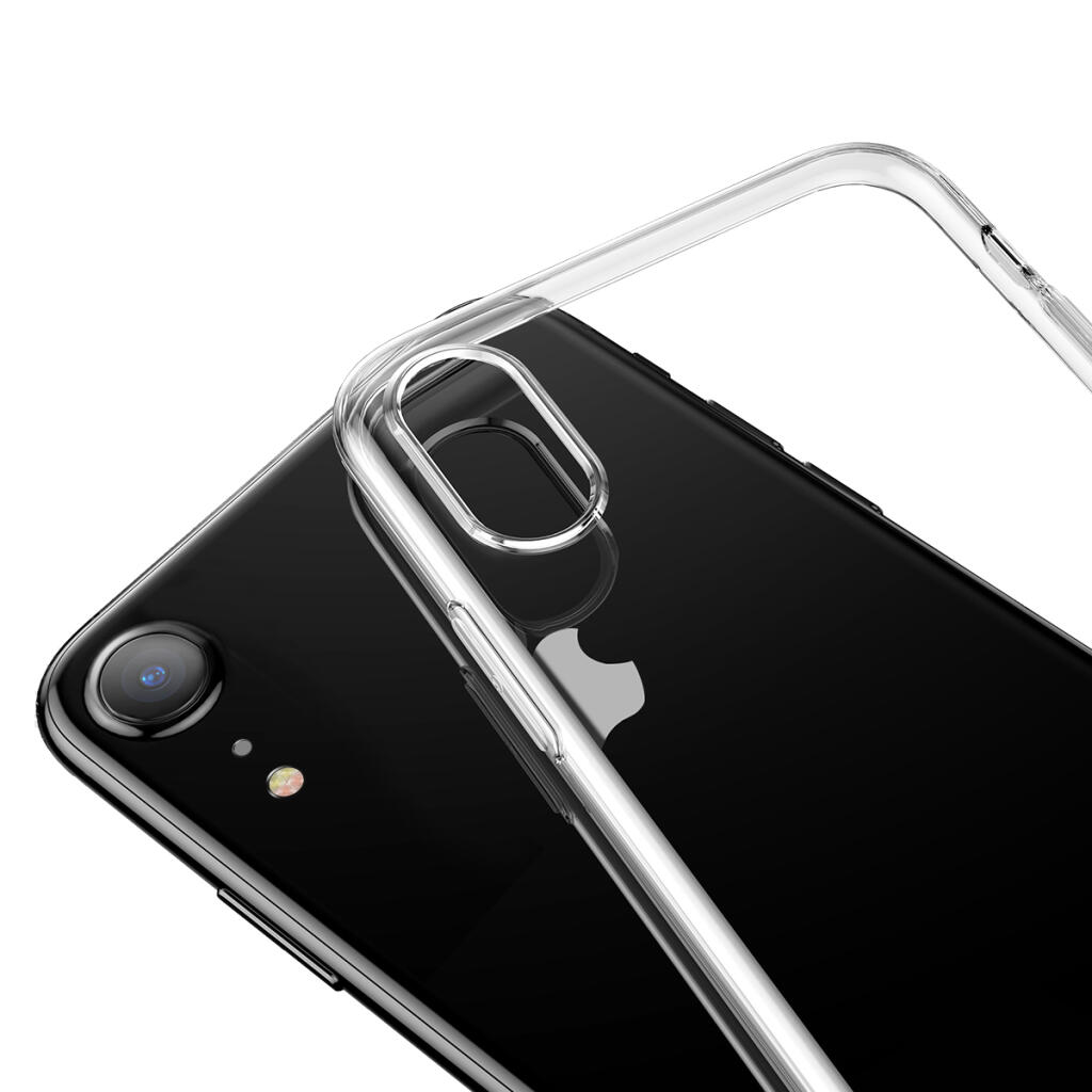 Чехол Baseus для iPhone Xr Simplicity Прозрачный (ARAPIPH61-A02) - Зображення 4