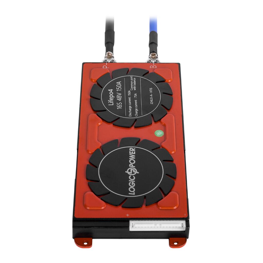 BMS плата LP LiFePO4 48V 16S Dis 150A Ch 75A - Зображення 4