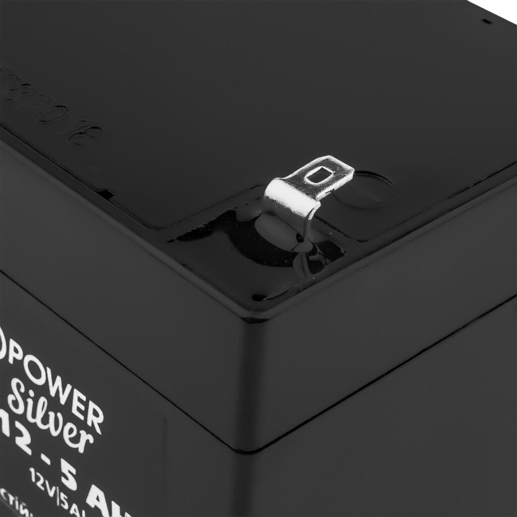 Акумулятор AGM LP 12V - 5 Ah Silver - Зображення 4