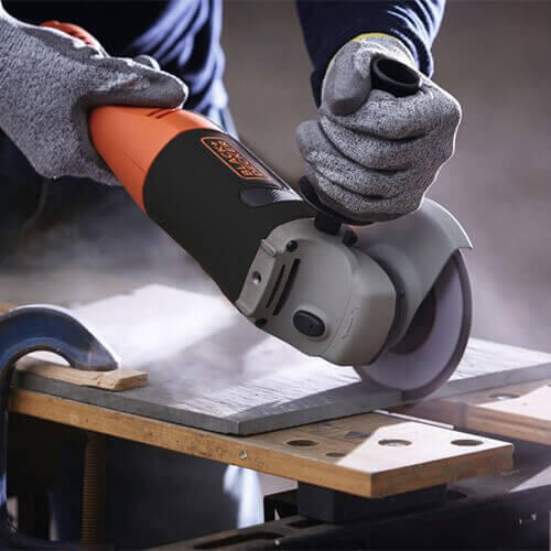 Шлифмашина угловая - болгарка сетевая BLACK+DECKER KG1202 KG1202 - Изображение 4