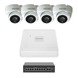 Комплект видеонаблюдения на 4 камеры GV-IP-K-W99/4 4MP