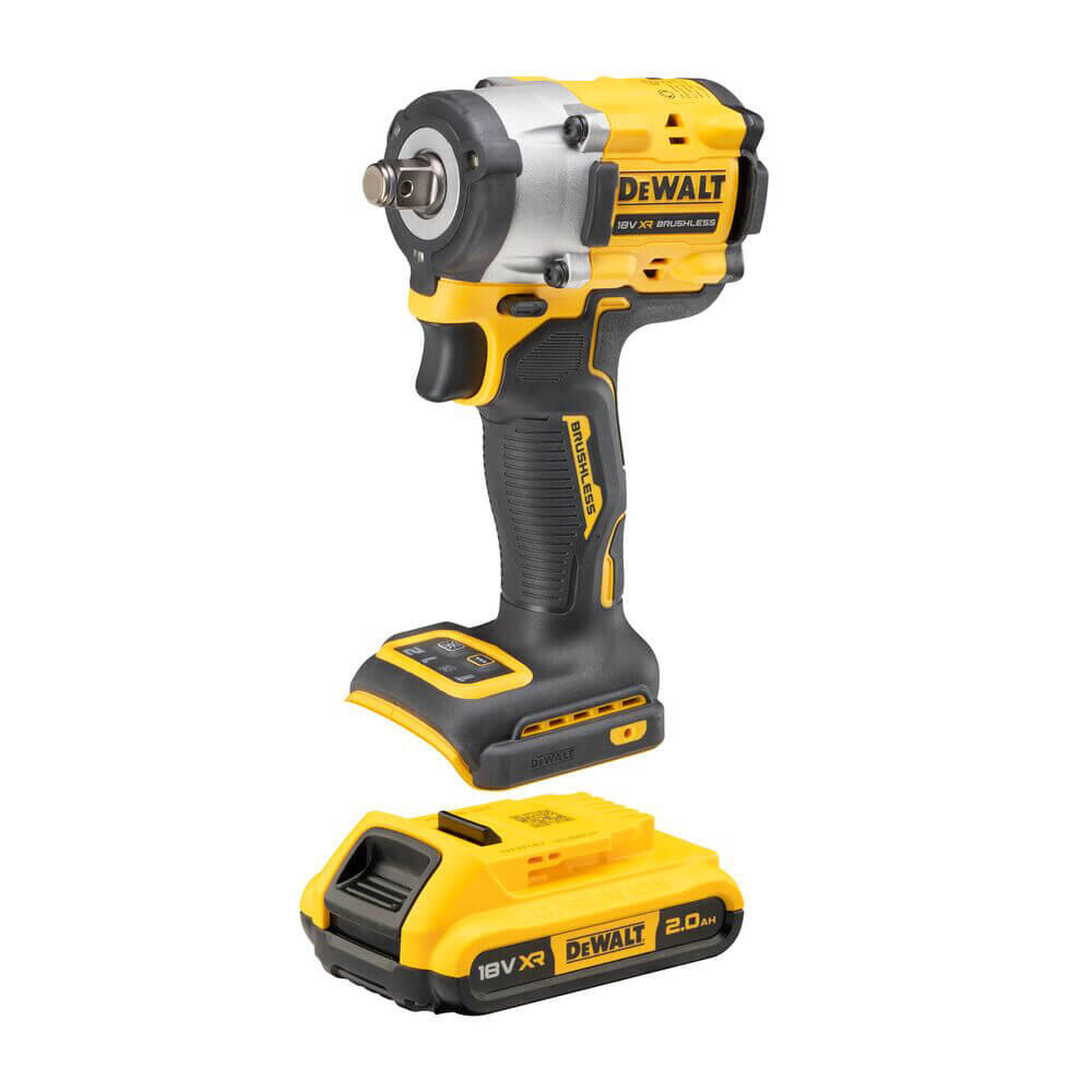 Гайковерт ударный аккумуляторный бесщёточный DeWALT DCF921D2T - Изображение 2