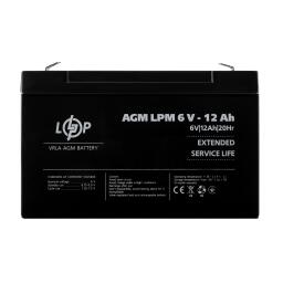 Аккумулятор AGM LPM 6V - 12 Ah