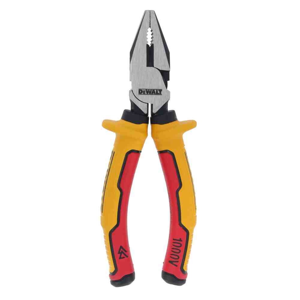 Плоскогубцы электрика LASER HARDENEDl VDE 1000V комбинированные длиной 160 мм DeWALT DWHT82810-0 - Изображение 1