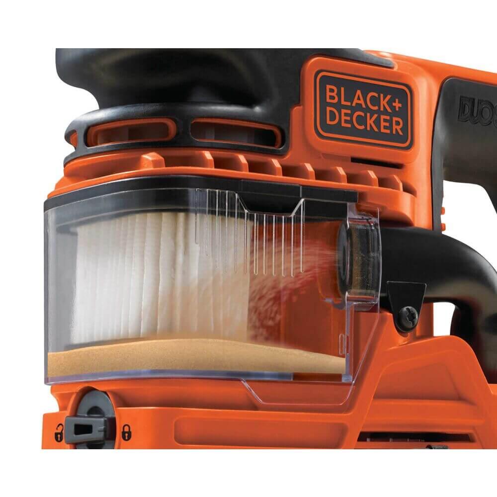 Шліфмашина вібраційна мережева BLACK+DECKER KA33 KA330E - Зображення 5