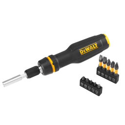 Отвертка - набор FULL FIT Telescoping, со сменными битами, 10 бит DeWALT DWHT68001-0 DWHT68001-0