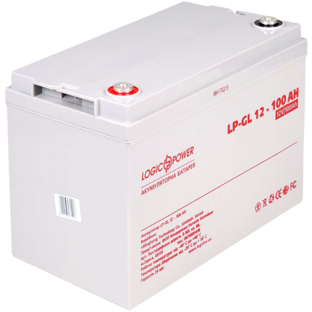 Аккумулятор гелевый LP-GL 12V - 100 Ah Silver - Изображение 1
