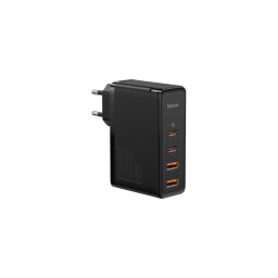 Мережевий зарядний пристрій Baseus GaN2 Pro 3 порта, USB*2 + Type-C*2 100W Чорний (CCGAN2P-L01)