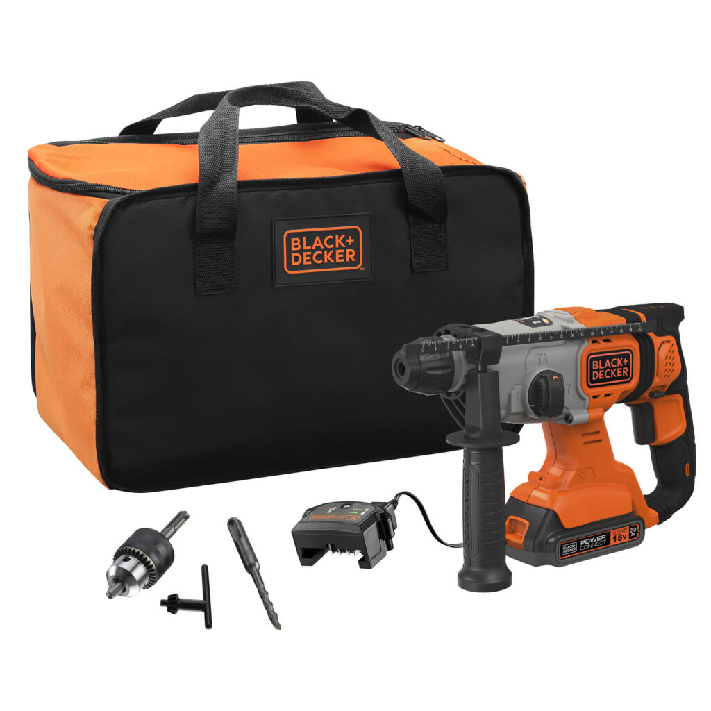 Перфоратор аккумуляторный BLACK+DECKER BCD900D1S BCD900D1S - Изображение 5