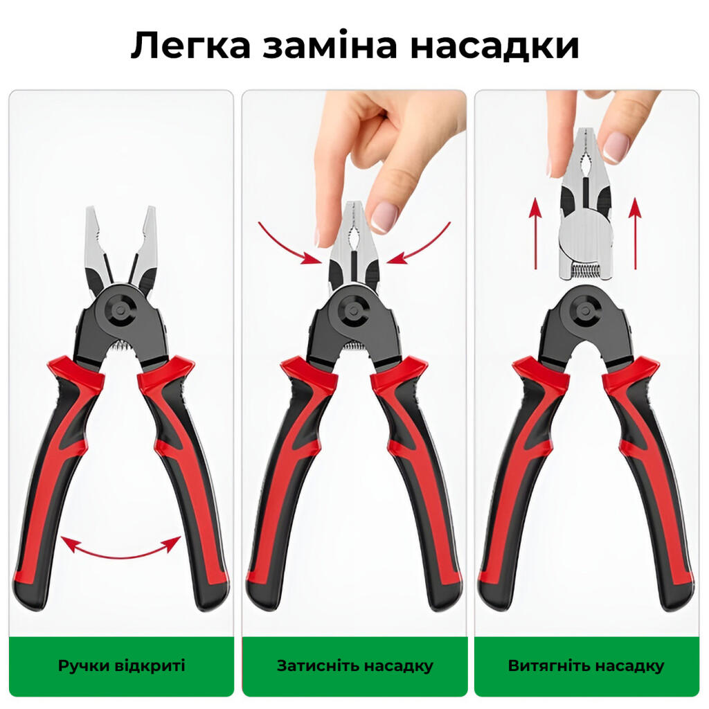 Багатофункціональний набір швидкозмінних інструментів 5 в 1 - Зображення 3